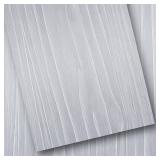 54 Sq.Ft. Peel and Stick Vinyl Floor Tiles 36" x 6" Wood Look Planks, 36 Pack Waterproof Self-Adhesive Flooring Tiles, DIY for Renter, Kitchen, Living Room, RV, Light Grey, Retail $80
