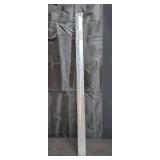 Aluminum Floor Transition Threshold Strip, Door/Carpet/Tile/Threshold Reducer, Doorway Edge Trim for Laminate Floor Mat Carpet and Vinyl Tile (Gray, 36Inch), Retail $20