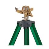 Orbit 56667Z Tripod Lawn Zinc Impact Sprinkler - 360 Degree Rotating Sprinkler