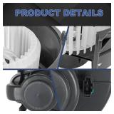 PartsFlow Front A/C Heater Blower Motor W/Fan Cage for 2007-2015 Audi Q7 2004-2010 Volkswagen Touareg 700262 7L0820021Q Retail- $33