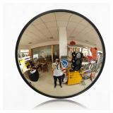 Zzmop Security Signaling Observation Mirror Panoramic Monitoring Acrylic Mirror for Ceilings or Walls - Panoramic View of The Store Anti-Theft Traffic Mirror Retail- $20