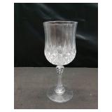 XUWAIDSGN 48 Pcs 7oz Plastic Vintage Wine Glasses Drinking Glasses Unbreakable Wedding Glassware Crystal Water Goblets Reusable Drinkware Vintage Champagne Flutes (48, Clear) Retail-$105