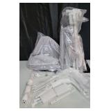 JWPEHOE 3 in 1 Baby Bassinet Bedside Sleeper Portable Crib, Co-Sleeping Baby Bed, Playpen, Suitable for Twin, Full, King & Queen Size Bed (47.3 Inch), Retail $140