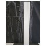 Art3d WPC Wainscoting Panels, 16-Pack 48 x 6 Inch 3D Wall Accents for Interior Wall Decor, Living Room, Bedroom, White, $120