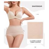 Dulchany Tummy Control Shapewear Panties for Women Body Shaper Underwear Girdle Panty, L