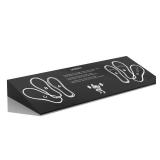 UNMERA Squat Wedge Block - Non-Slip Heel Elevator | Improves Squat Form, Mobility & Strength for Weightlifting, Deadlifts Retail- $35