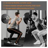 UNMERA Squat Wedge Block - Non-Slip Heel Elevator | Improves Squat Form, Mobility & Strength for Weightlifting, Deadlifts Retail- $35