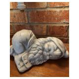 Garden Gnome Sleeping Concrete Statue