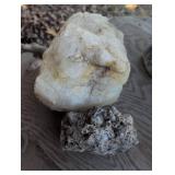 Natural White Quartz Crystal Specimen