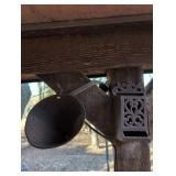Cast Iron match box and funnel