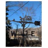 Horse and Carriage Weather Vane must be prepared to remove from post