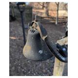 Cast Iron Farm Bell with Mount must be prepared to remove from post