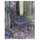 Decorative Cast Iron Garden Bench Ends
