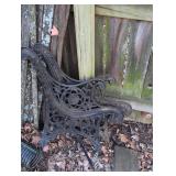 Decorative Cast Iron Garden Bench Ends