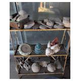 1940s Civil Defense Era Timer and Glass Insulators Collection