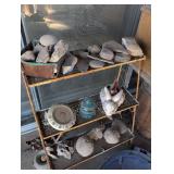 1940s Civil Defense Era Timer and Glass Insulators Collection