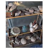 1940s Civil Defense Era Timer and Glass Insulators Collection