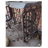 1800s Cast Iron sewing machine base