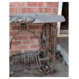 1800s Cast Iron sewing machine base