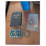 Missouri Masonic Manual & Medallion Set