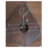Wooden Triangle String Art Instrument/ door knocker