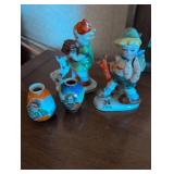 Japanese Porcelain Figurines and Vases Collection