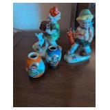 Japanese Porcelain Figurines and Vases Collection