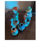 Japanese Porcelain Figurines and Vases Collection