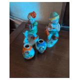 Japanese Porcelain Figurines and Vases Collection