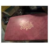 MCM Burgundy Floral Jewelry Box
