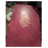 MCM Burgundy Floral Jewelry Box