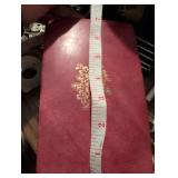 MCM Burgundy Floral Jewelry Box