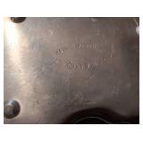 MCM Mount Vernon Ware Aluminum Violin-Shaped Silent Butler