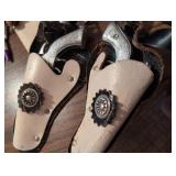 Antique PAL Cap Gun set with White Grips