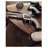 Antique PAL Cap Gun set with White Grips