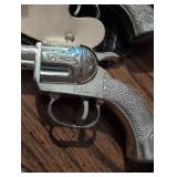 Antique PAL Cap Gun set with White Grips