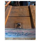 Blatz Beer Wooden Crate with Green Bottles - Milwaukee