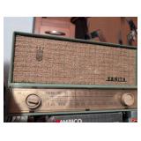 MCM Zenith Radio with Ambico Tele-Cine Converter