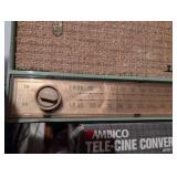 MCM Zenith Radio with Ambico Tele-Cine Converter