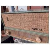 MCM Zenith Radio with Ambico Tele-Cine Converter