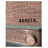 MCM Zenith Radio with Ambico Tele-Cine Converter