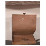 1920s-1930s Industrial Metal File Box