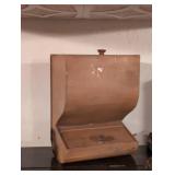 1920s-1930s Industrial Metal File Box