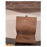 1920s-1930s Industrial Metal File Box