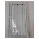 1 Pc 12x6 Inch Ceiling Vent Register for Home, White 3 Way Sidewall Solid Steel Wall Air Vent Registers AC Ceiling Vent Return Covers, Interior Size 12 x 6 Inch - Retail: $28