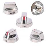 Samsung NX58R5601SS AA, NX58K7850SS AA, NX58J7750SS AA, NX58H5650WS AA, NX58T7511SS AA, NX58M6850SS AA, NX58H5600SS AA Gas Range Stove Burner Knobs Replaces (5Pcs) - Retail: $36