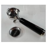 CASABREWS 51mm Stainless Steel Portafilter Set, 3 Ears Espresso Filter Holder with Double Spouts & 51mm Filter Baskets, Compatible for CASABREWS 3700 Essential and CM5418 Coffee Machine - Retail: $50