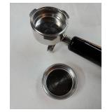 CASABREWS 51mm Stainless Steel Portafilter Set, 3 Ears Espresso Filter Holder with Double Spouts & 51mm Filter Baskets, Compatible for CASABREWS 3700 Essential and CM5418 Coffee Machine - Retail: $50