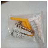 Wall Key Holder, Rustic Shelf with Hooks Made of Paulownia Wood Holds Keys, Dog Leash, Bags and More - 13.7 W x 4.7" H x 3.5" D Decorative Key Hanger and Entryway Shelf - Retail: $25"