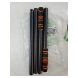 5 ft Yoga Stick Sturdy Steel, Portable Mobility Stick with Non-Slip Handle for Posture Correction, Balance, Physical Therapy, Exercise Stick with 4 Steel Rods for Stretching, Flexibility - Retail: $22